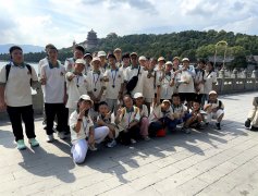 宁夏沙坡头30名少年赴京研学推介——走进首都地标感受中华文明，走上街头为家乡硒砂瓜代言